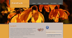 Desktop Screenshot of cordium.nl