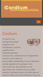 Mobile Screenshot of cordium.nl